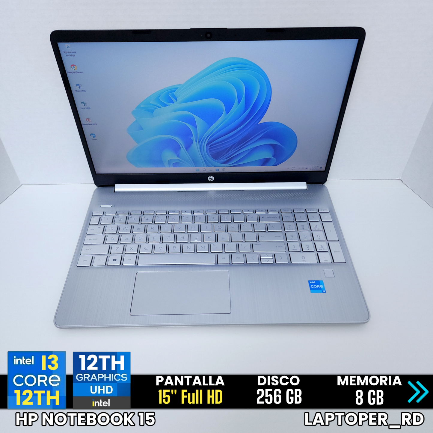 Laptop HP Notebook 15 de 6 Nucleos